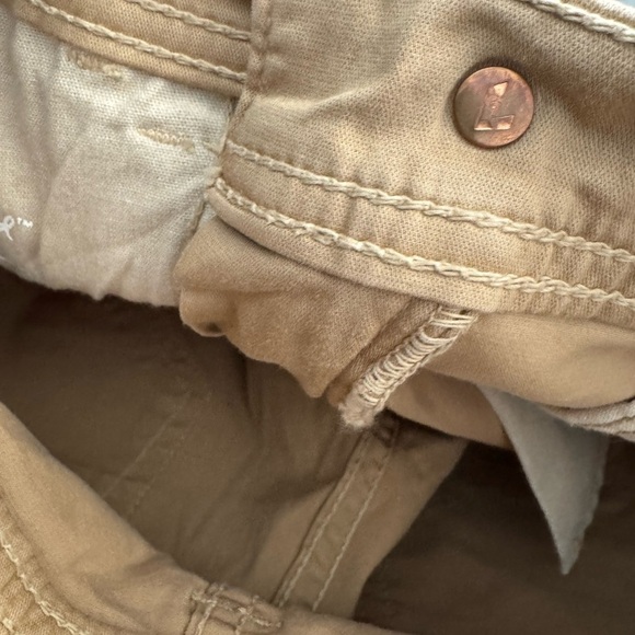 7 For All Mankind Rocker Jeans 26 Ultra Low Rise Bootcut Flare Y2K Made in USA - Picture 14 of 15